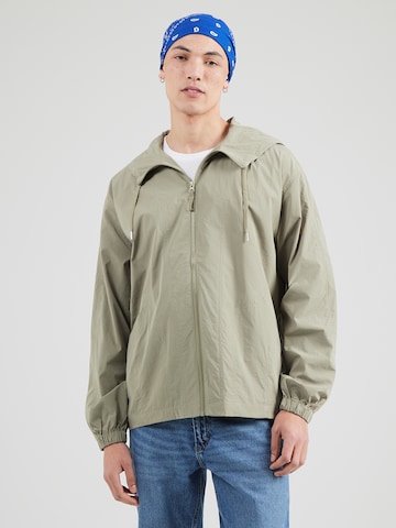 ABOUT YOU Välikausitakki 'Jesper' värissä vihreä: etupuoli