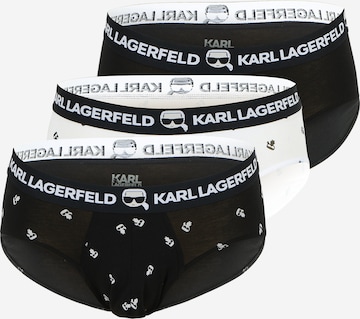 Karl Lagerfeld Panty in Black: front