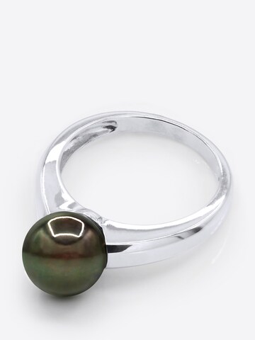 Ateliers Saint Germain - Anillo 'Tamaruva' en plata: frente