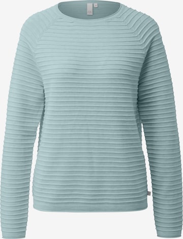 QS Pullover in Grün: Vorderseite