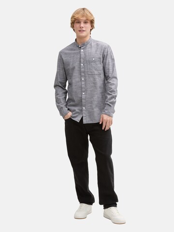 TOM TAILOR DENIM Regular fit Overhemd in Grijs