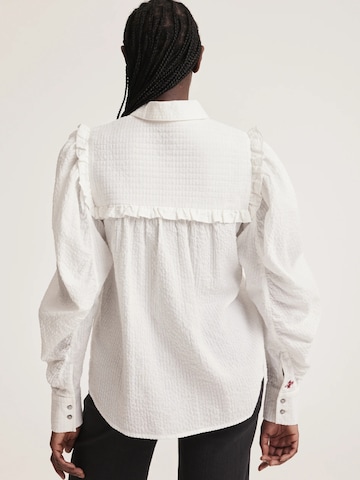 Odd Molly Bluse 'Avery' in Weiß