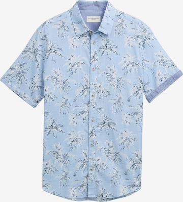 TOM TAILOR Overhemd in Blauw: voorkant
