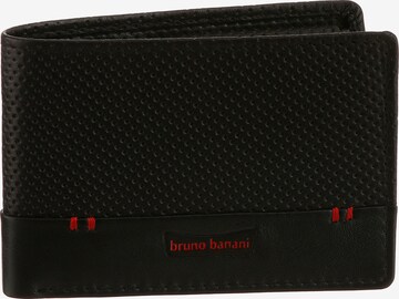 BRUNO BANANI Portemonnaie in Schwarz: predná strana