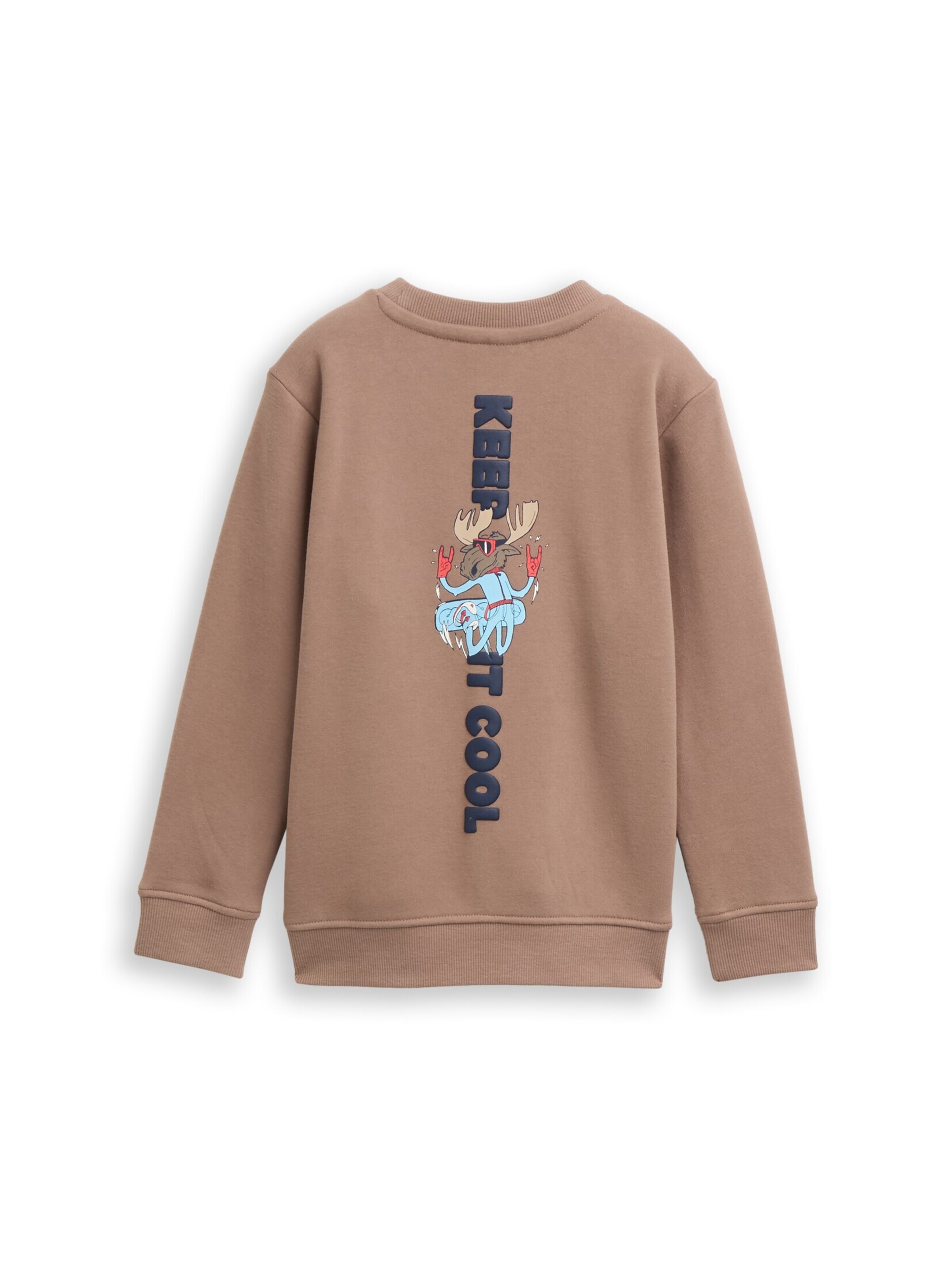 Sweat TOM TAILOR en marron