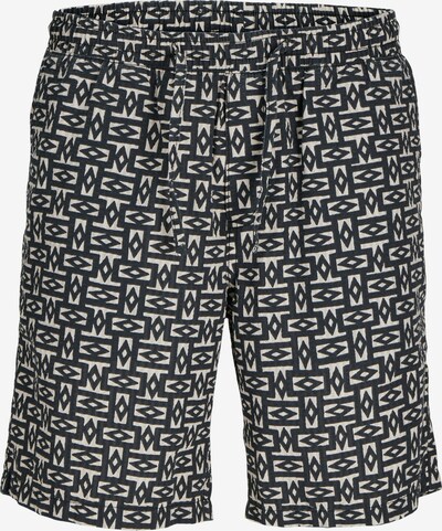 JACK & JONES Broek 'Aiden Luke' in de kleur Zwart / Wit, Productweergave