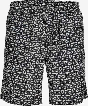 JACK & JONES Loosefit Broek 'Aiden Luke' in Zwart: voorkant