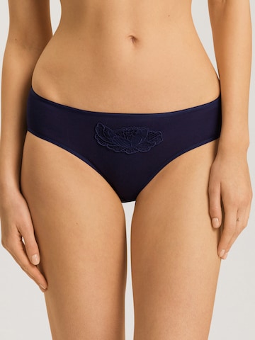 Hanro - Cueca 'Anne' em azul: frente