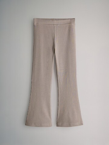 The Set Flared Leggings i beige
