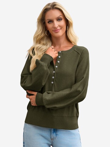 Imily Bela Pullover in Grün: Vorderseite