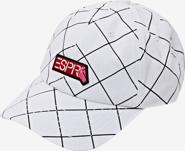 ESPRIT Cap in White: front