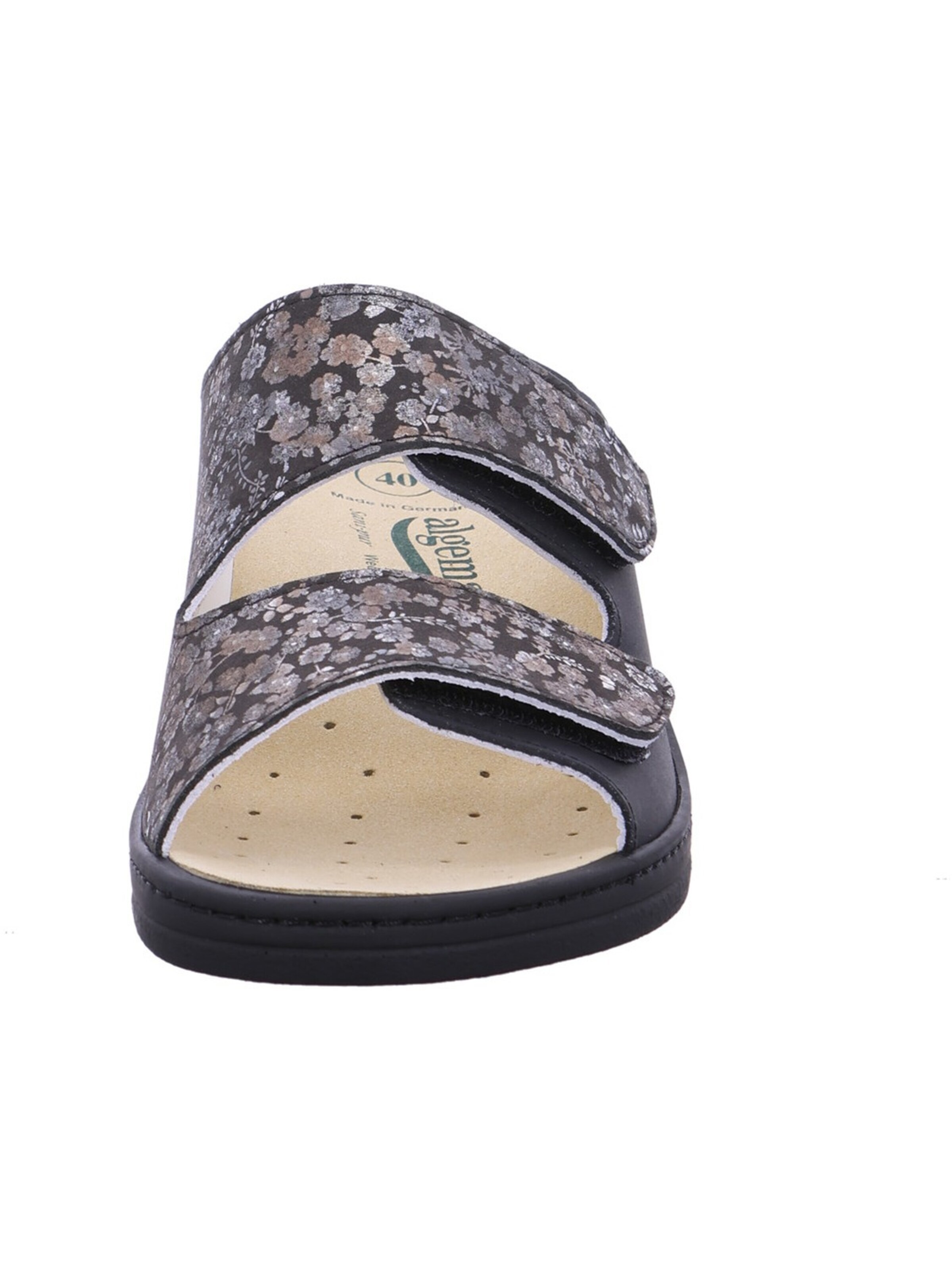 ALGEMARE Mules in Black