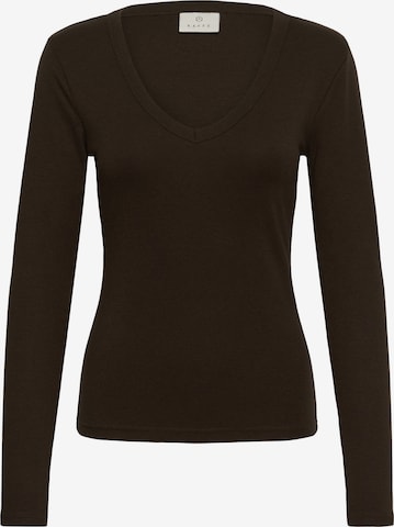 Kaffe - Camiseta 'KALiddy' en marrón: frente