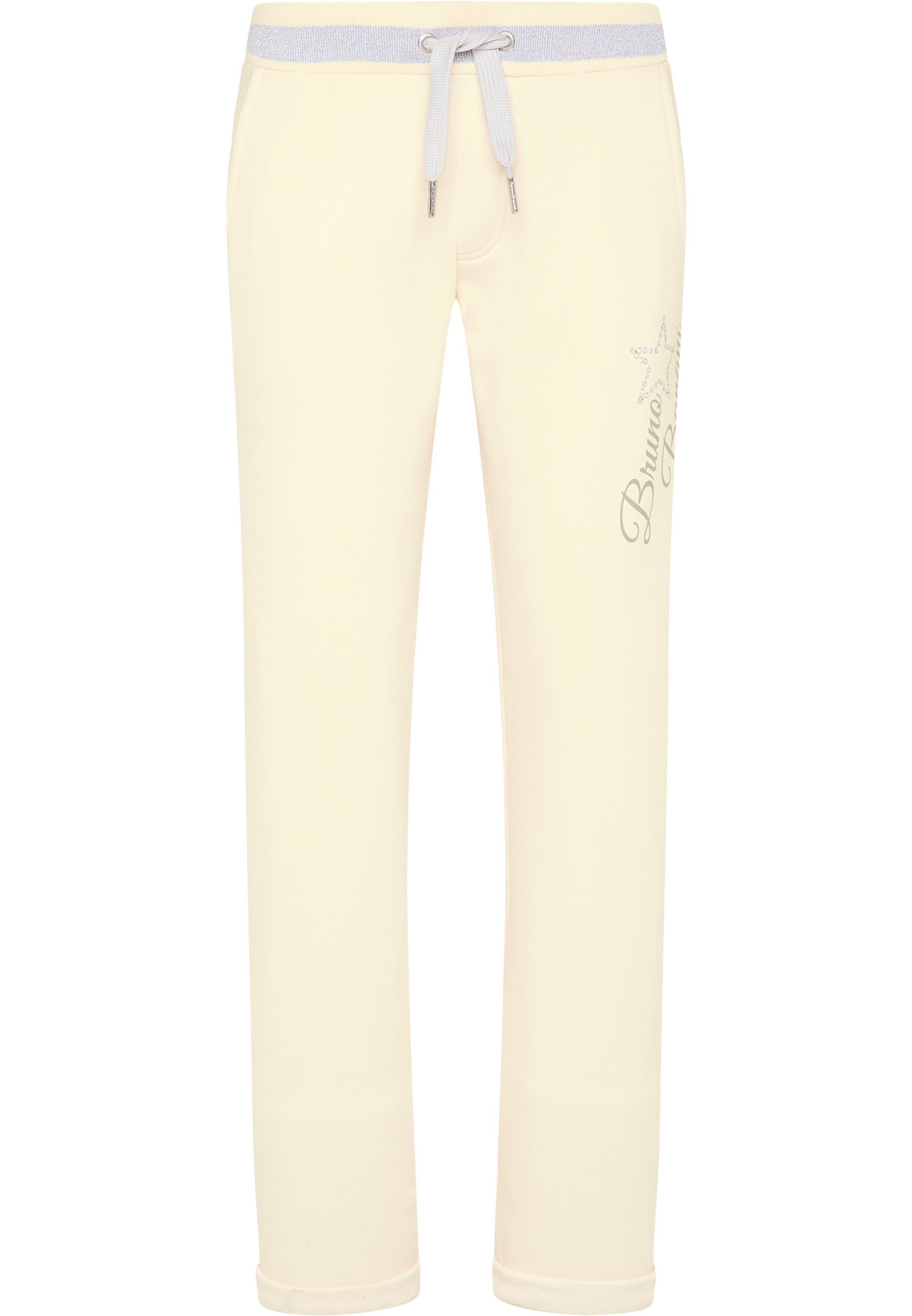 Regular Pantalon 'Powell' Bruno Banani en beige : devant