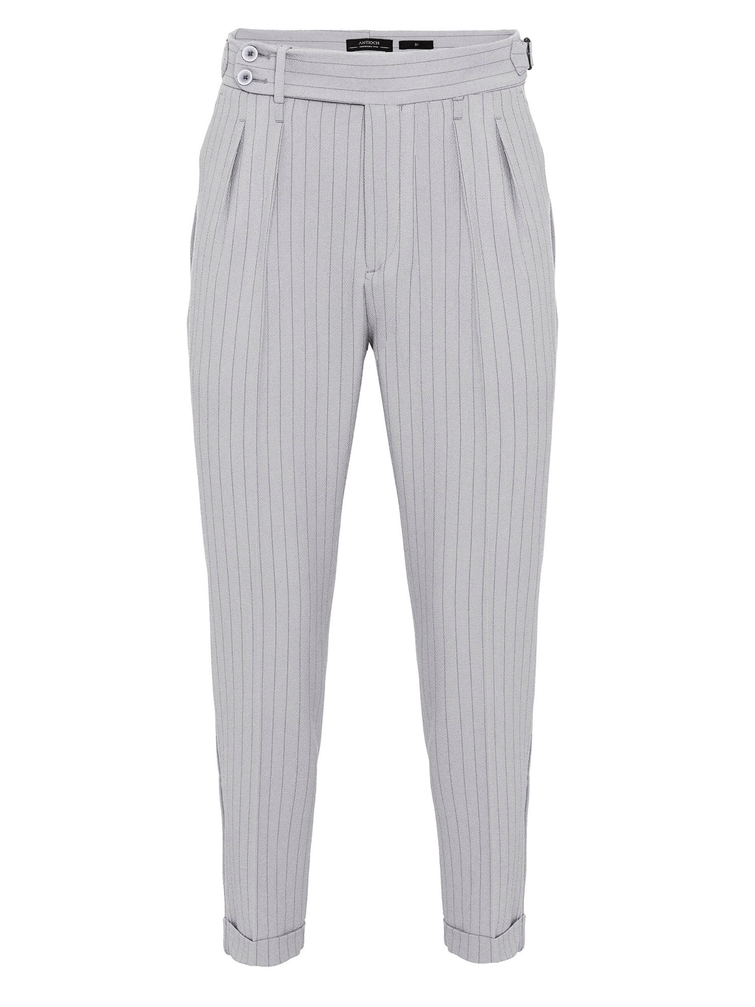 Antioch Hlače | siva barva: sprednja stran