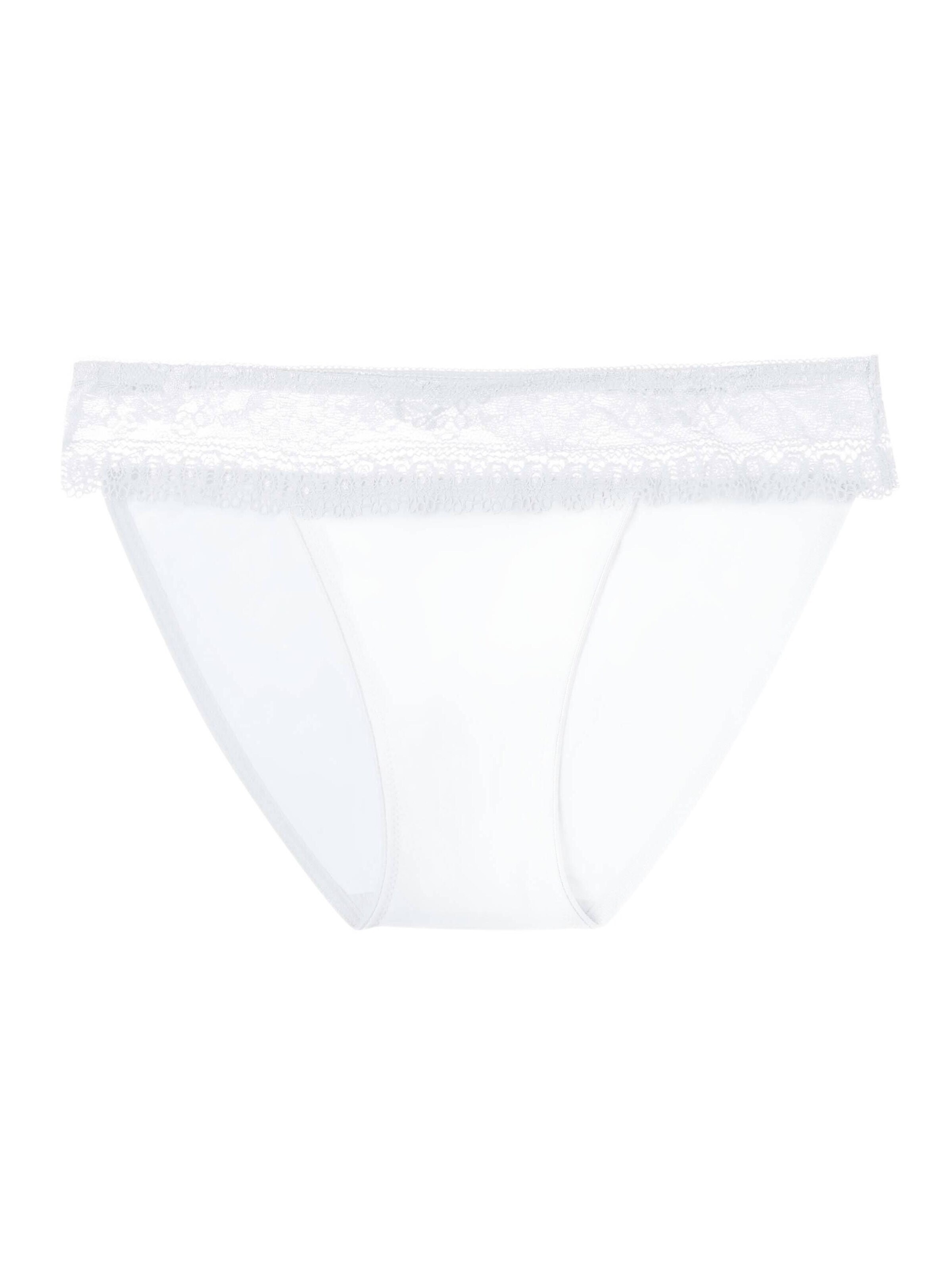 Henderson Boyshorts 'Slip Julietta, glatte Microfaser, normale Leibhöhe S' in White: front