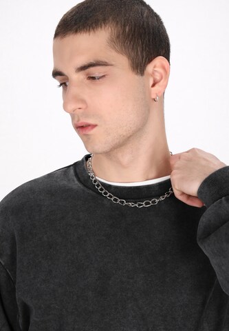 TUFFSKULL Sweatshirt in Zwart