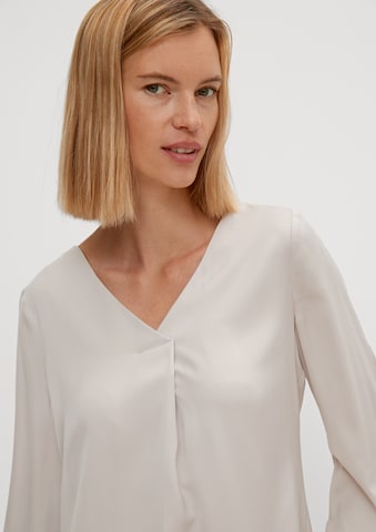 COMMA Bluse in Beige