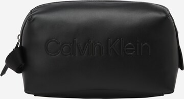 Calvin Klein Toillettas in Zwart: voorkant