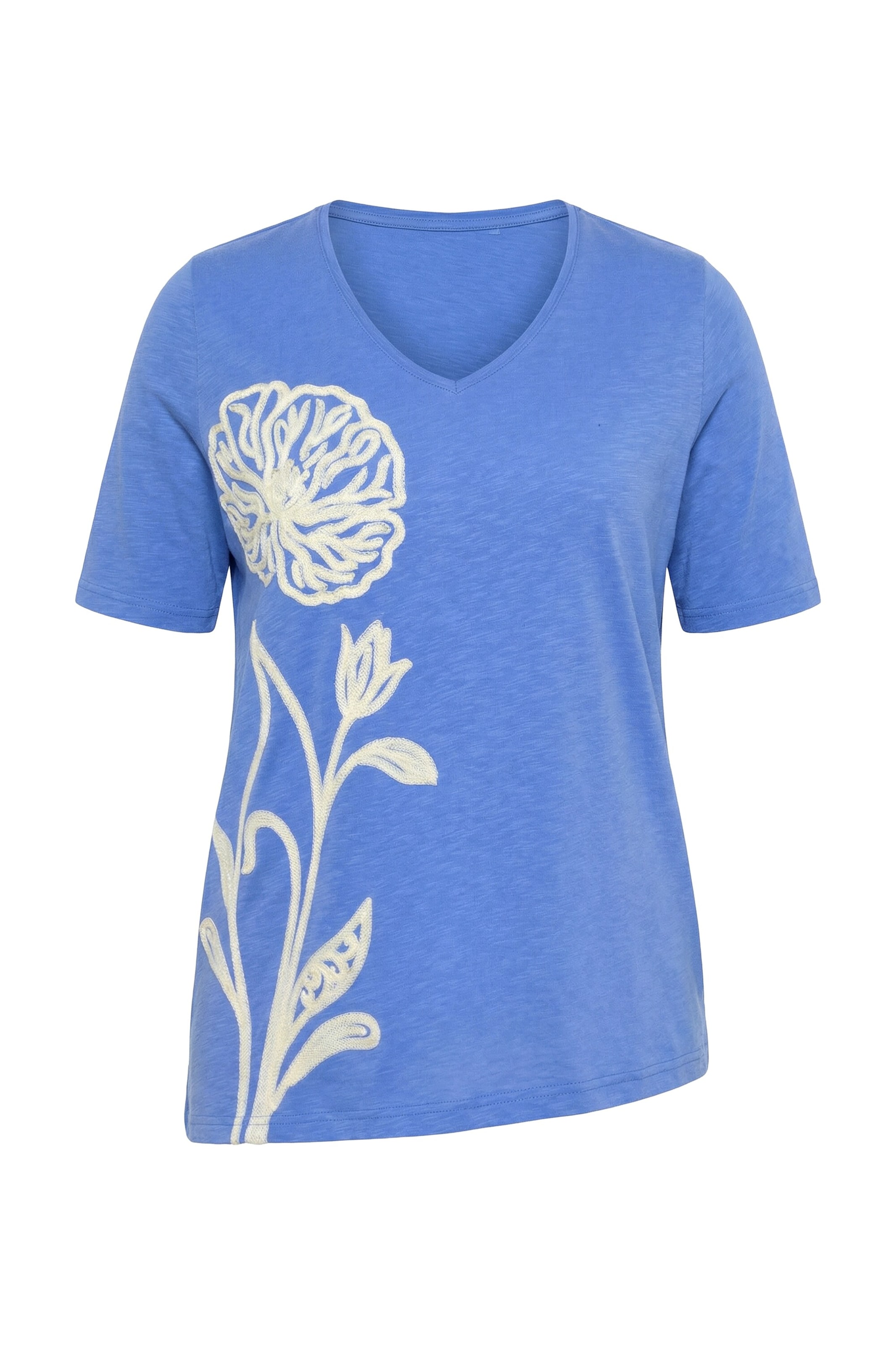 Ulla Popken Shirt in Blue: front