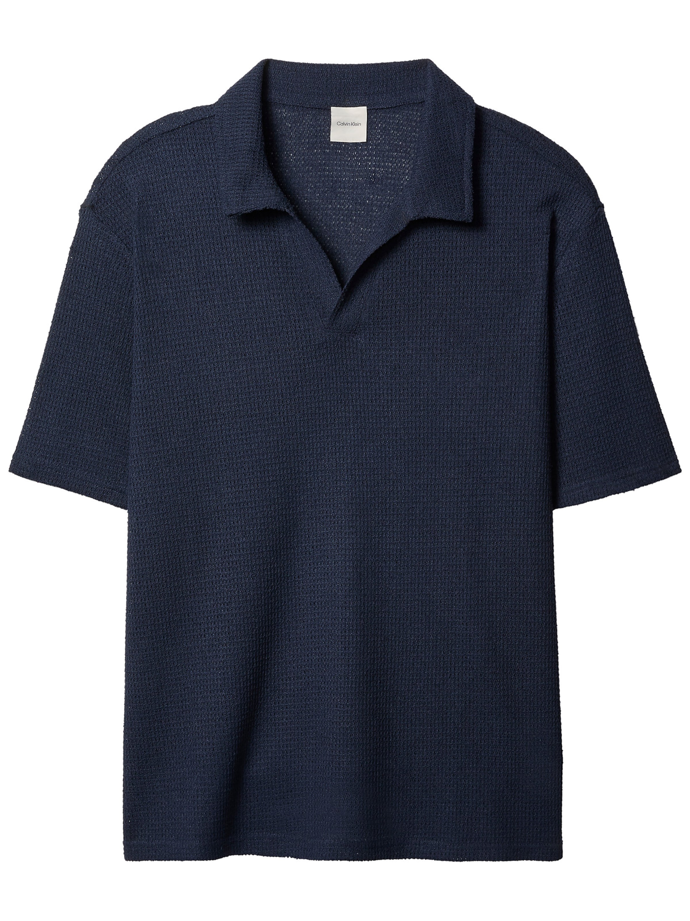 T-Shirt Calvin Klein Swimwear en bleu : devant