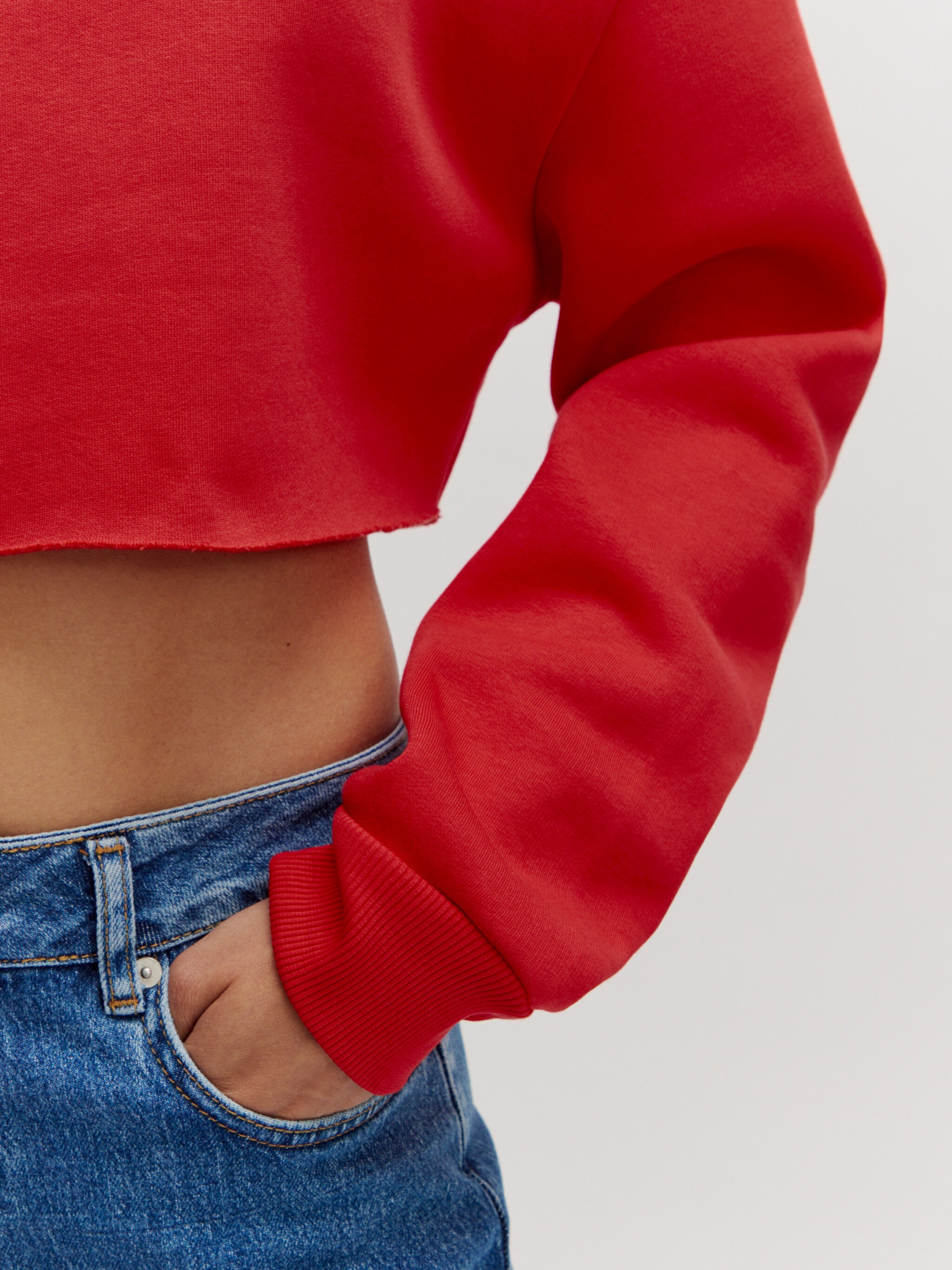 EDITED Produits Sweat-shirt 'Maxie' rouge