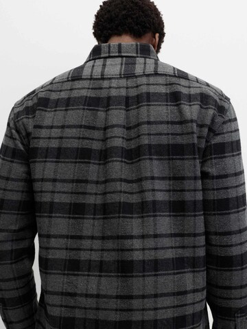 Marks & Spencer Regular Fit Hemd in Grau