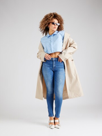 Skinny Jean 'Karla' ONLY Carmakoma en bleu