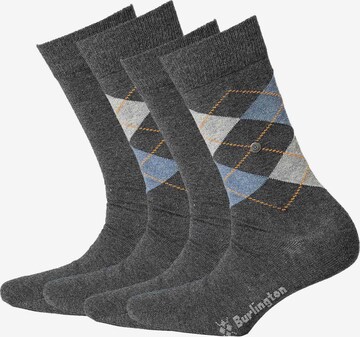 Chaussettes BURLINGTON en gris : devant