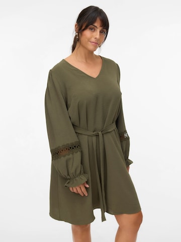 Vero Moda Curve Dress 'VMCALVA' in Green: front