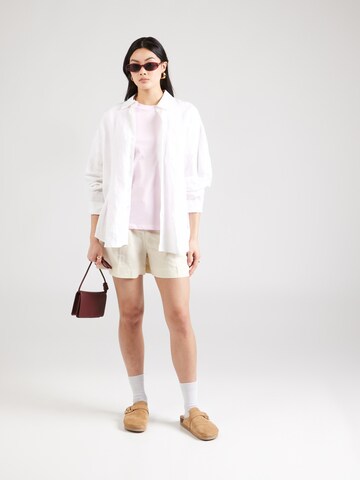 T-shirt 'PCFRAN' PIECES en rose