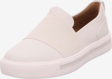 CLARKS Slip On in Weiß: predná strana