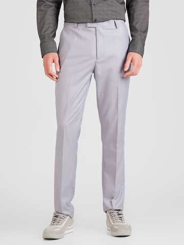 TOPMAN Regular Pantalon in Blauw: voorkant