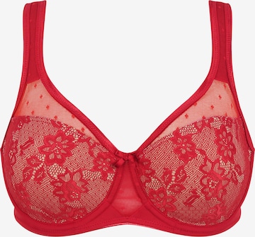 Regular Soutien-gorge minimiseur NUANCE en rouge : devant