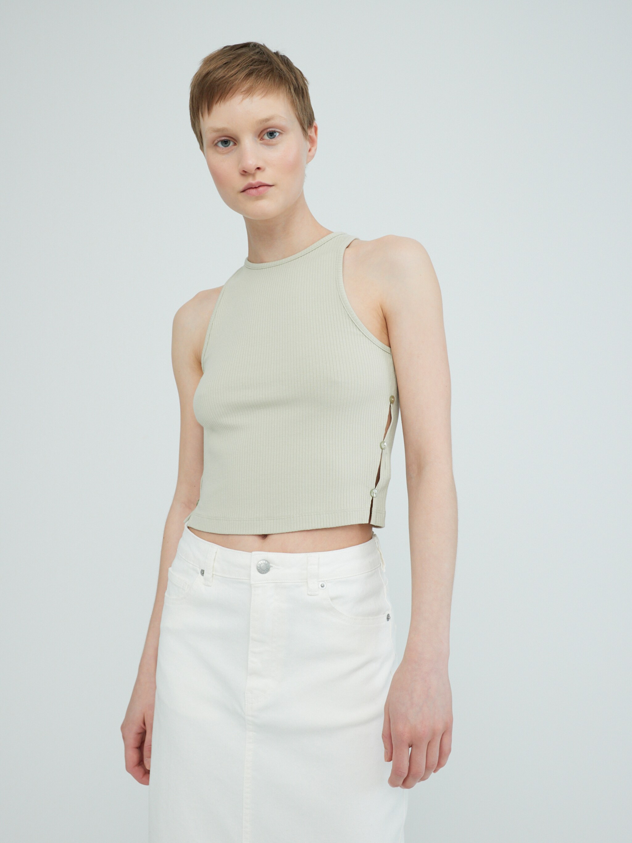 EDITED Producten Top 'Sonia' Mintgroen