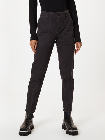 Coupe slim Pantalon Banana Republic en noir : devant