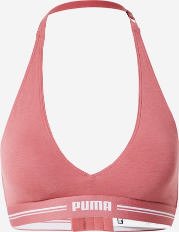 PUMA Bustier Sport bh in Roze: voorkant