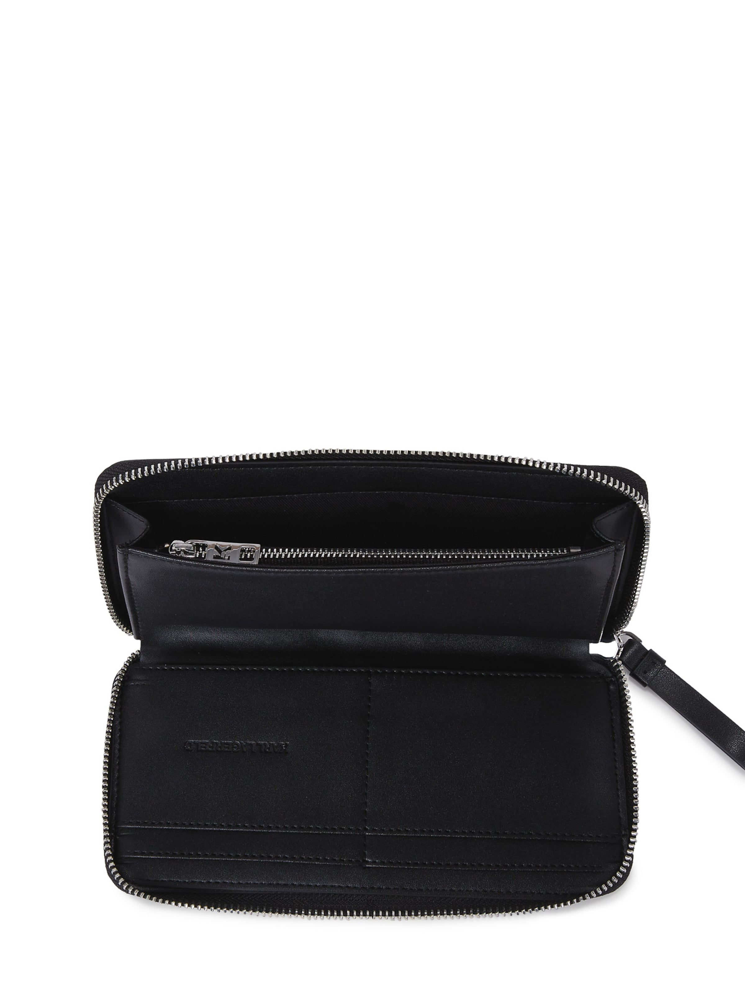 Karl Lagerfeld Wallet 'Continental' in Black