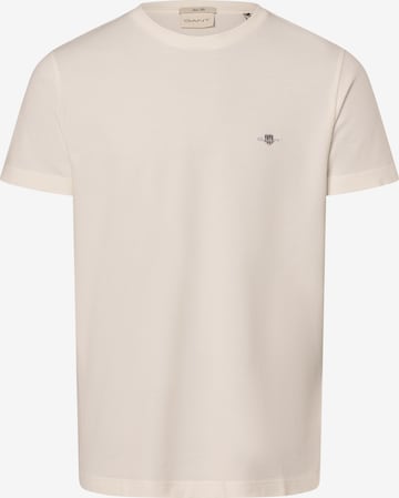 GANT Shirt in Beige: voorkant