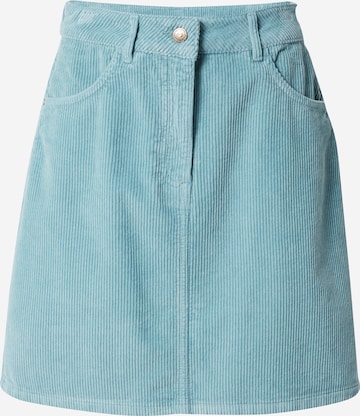 Blutsgeschwister Rok 'The Corduroyal' in Blauw: voorkant