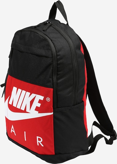 Nike Sportswear Backpack in Red / Black / White, Item view