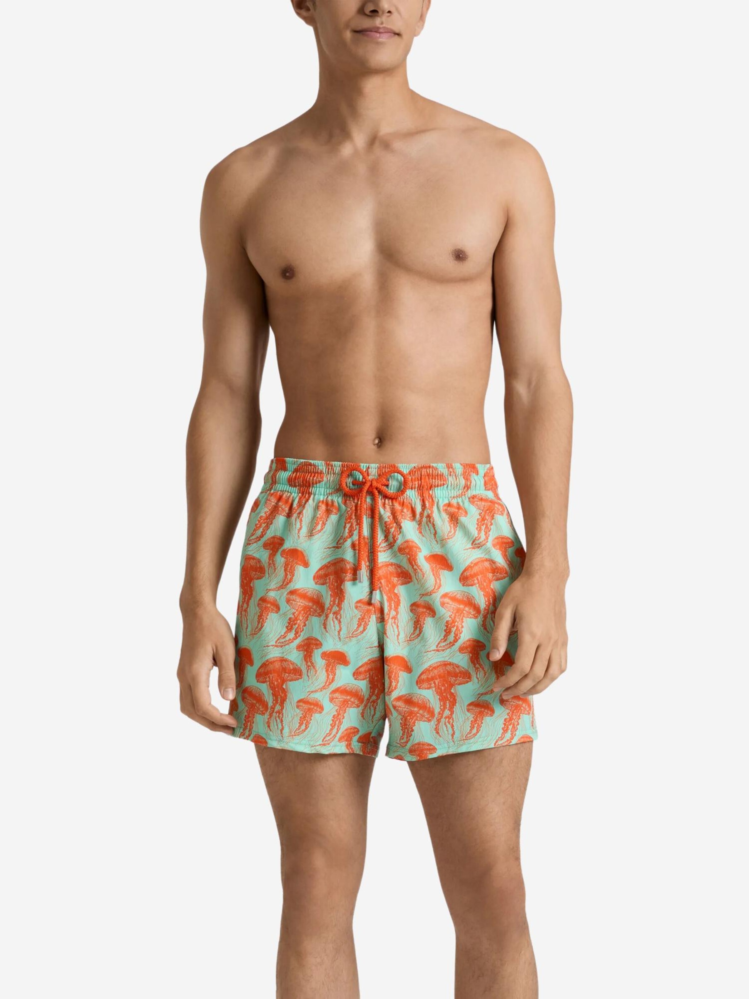 Vilebrequin Badeshorts‌‌ in Grün: Vorderseite