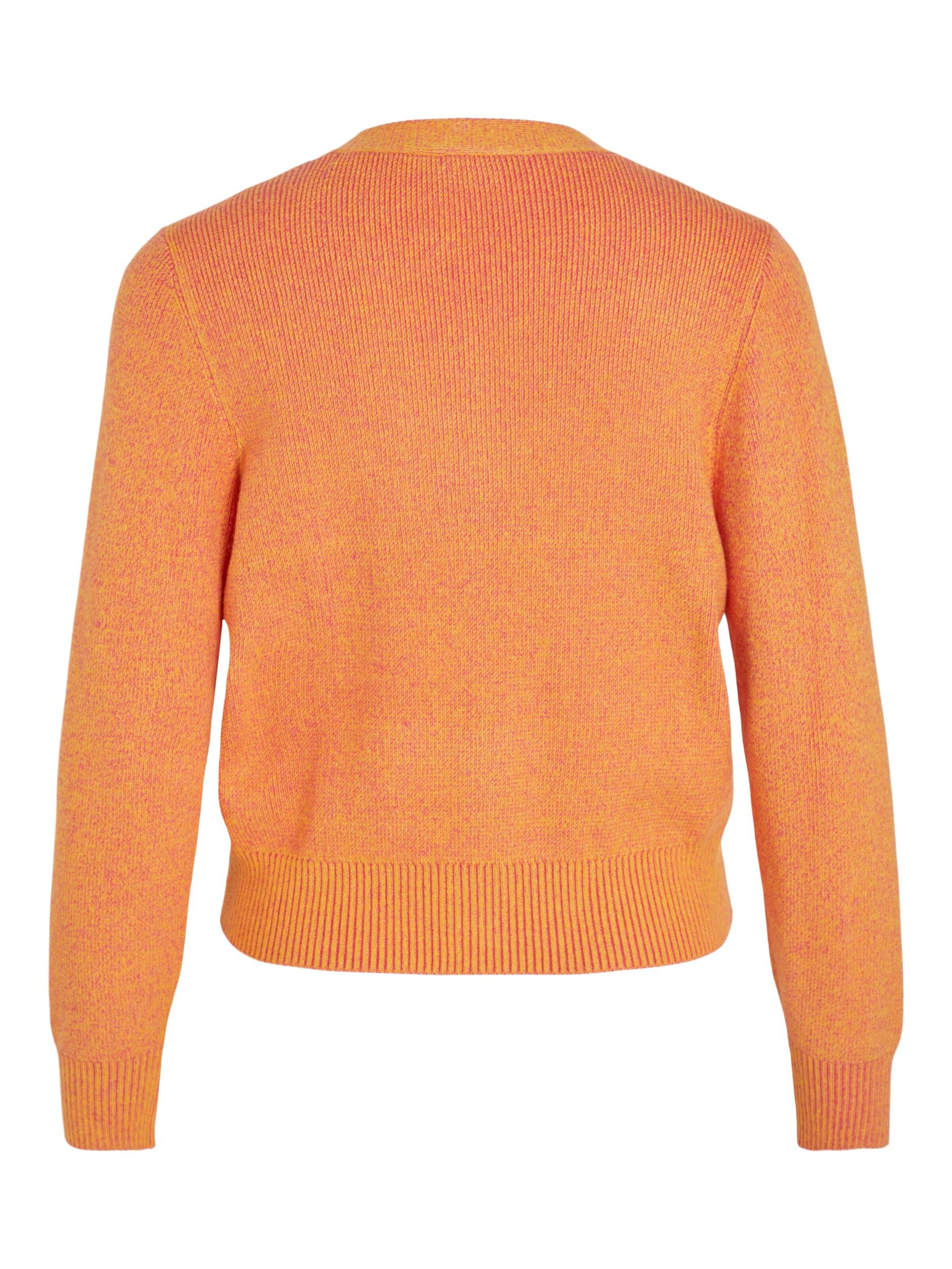 VILA Strickjacke 'RIL' in Gelb