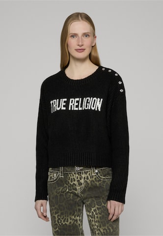 Pullover di True Religion in nero: frontale