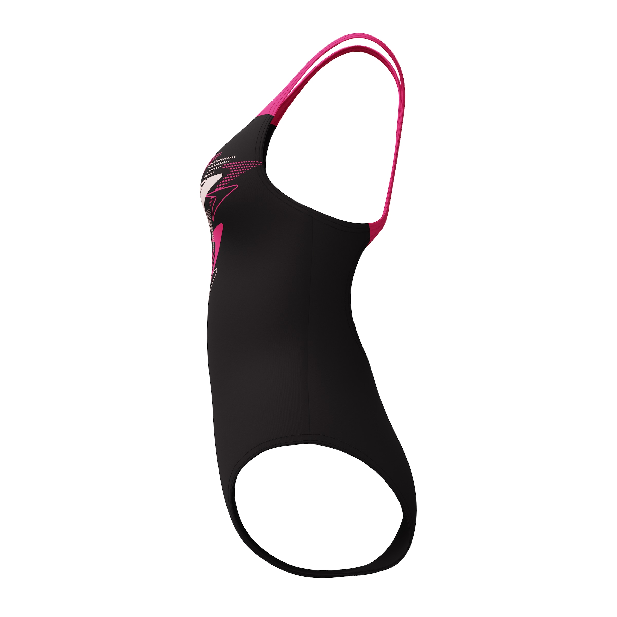 SPEEDO Active Swimsuit in Black