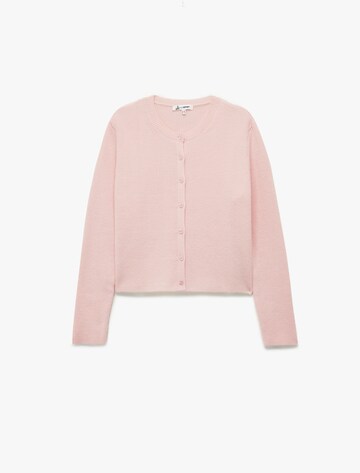 Koton Knit Cardigan in Pink