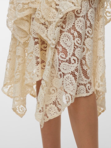 Jupe 'VMSALLY' VERO MODA en beige