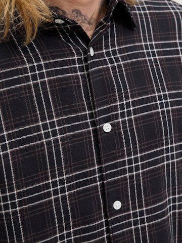 Coupe regular Chemise JACK & JONES en noir