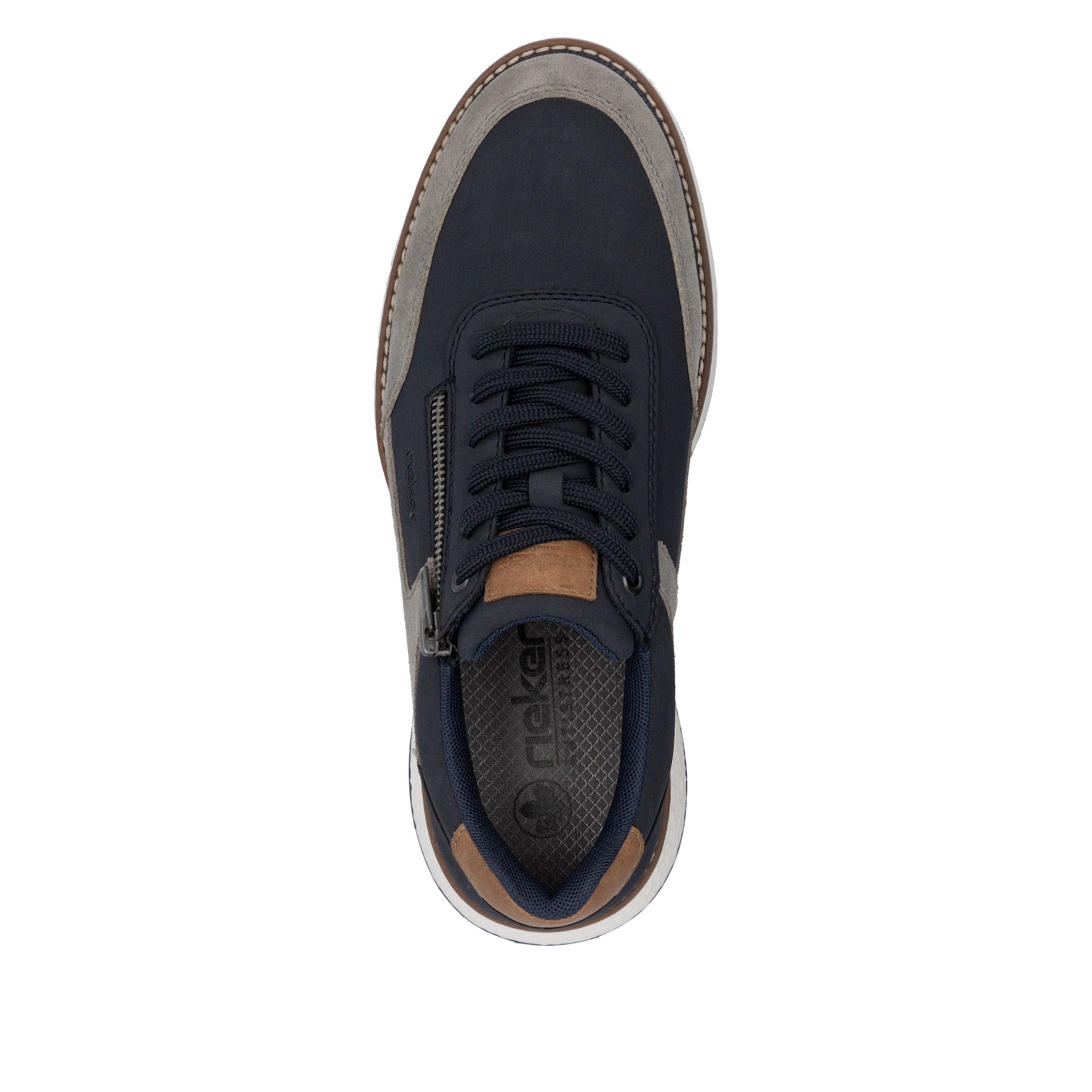 Rieker Athletic Lace-Up Shoes in Blue