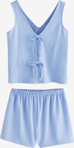 mėlyna Next Pižama su šortais: priekis